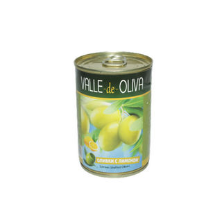 Оливки Валле де Олива с лимоном 280г